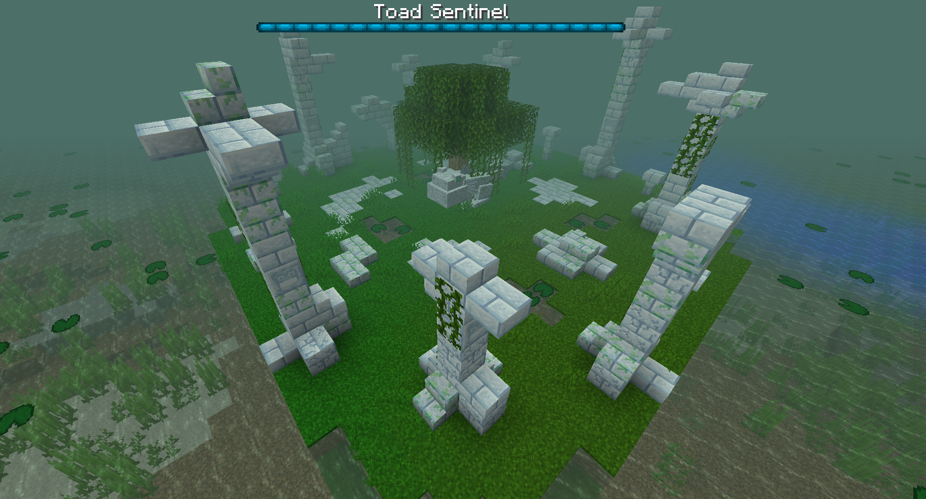 Another great toad related mob, this boss plays well and has great and balanced loot. It's from the toad terror mod, a criminally underrated masterpiece.
