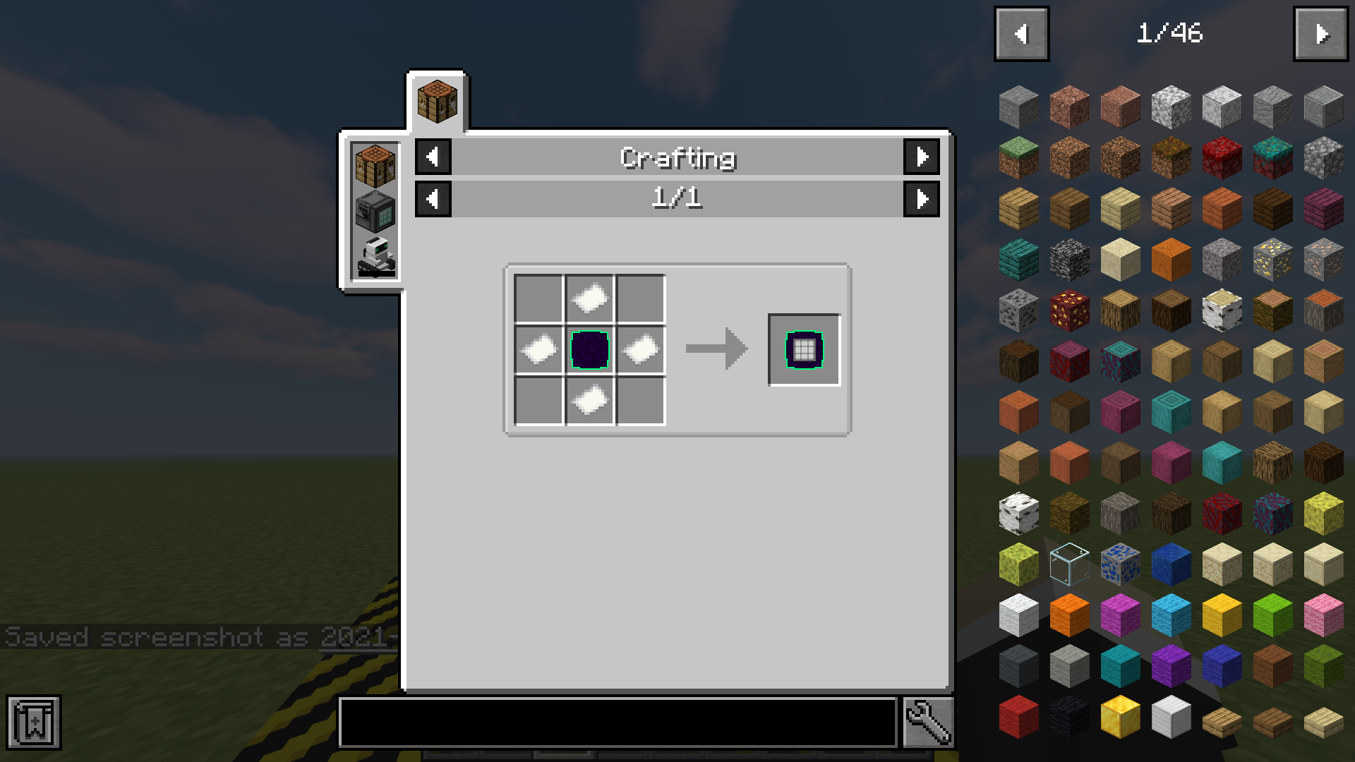 Item Filter Recipe