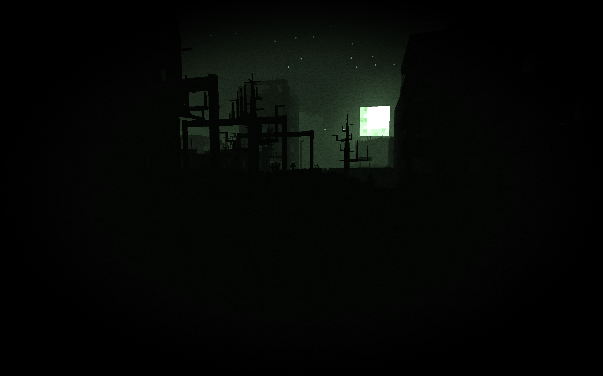 Impenetrable darkness