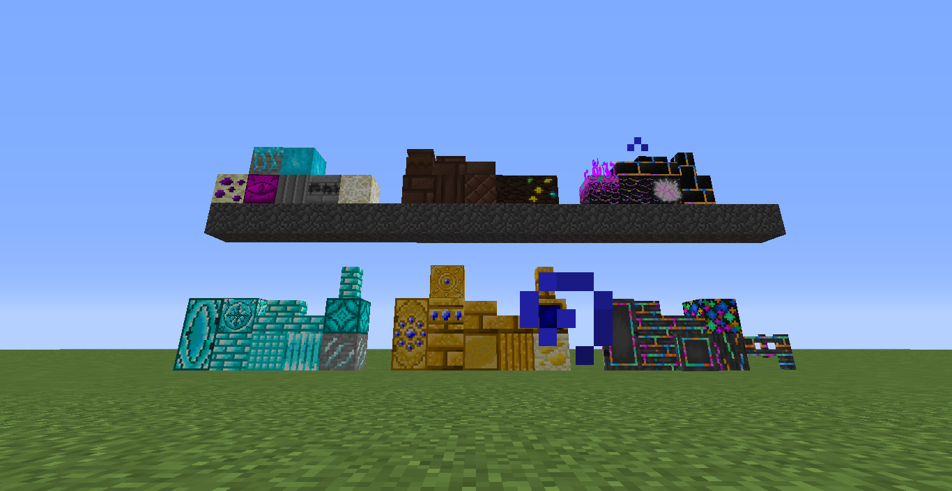 Many new blocks to build with...