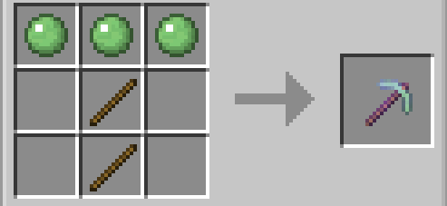 pickaxe of the slime