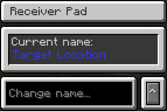 GUI: Receiver Pad