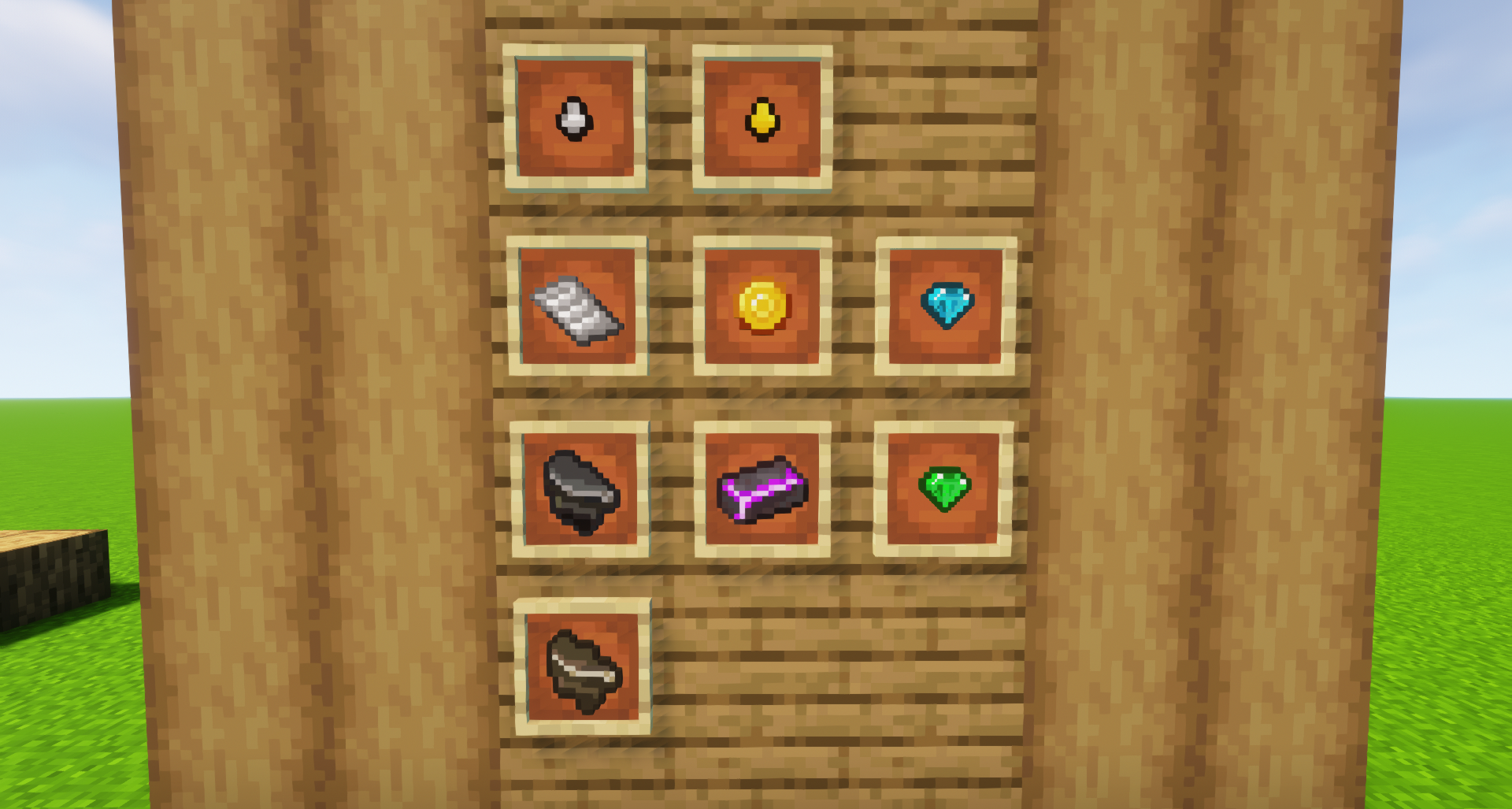 New ores textures