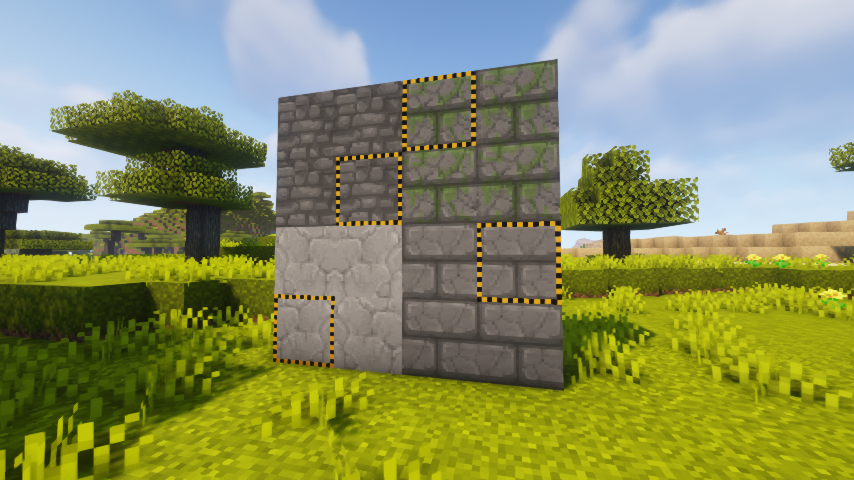 Infested blocks texture