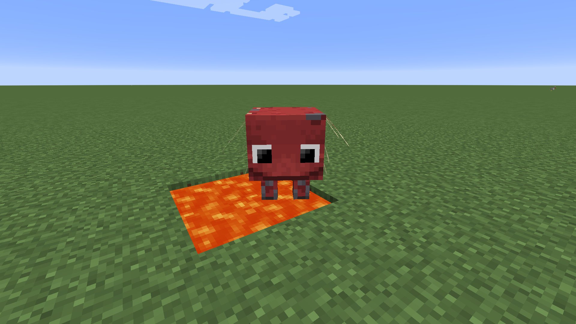 Happy Strider in Lava