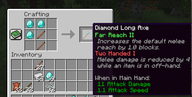 long axe recipe