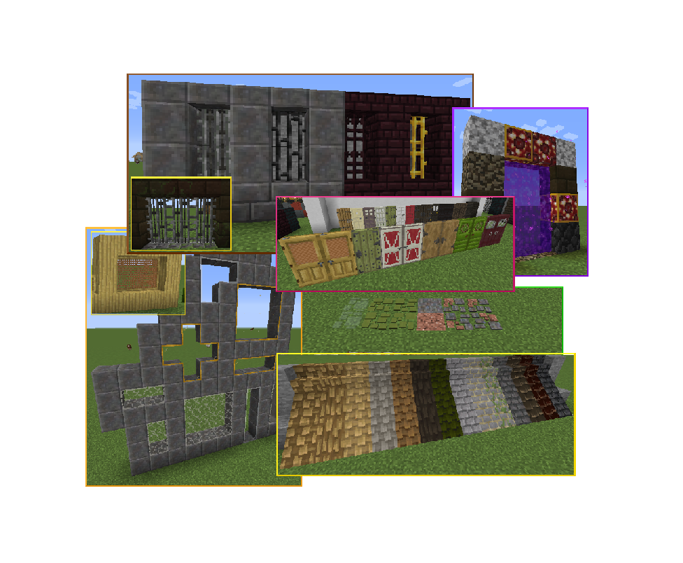 Extra Blocks Mod (Decorative and Powered Blocks)