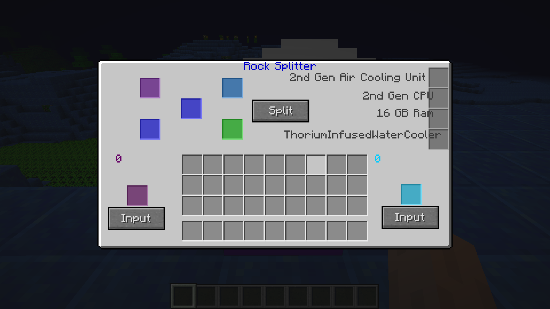 Rock Splitter GUI