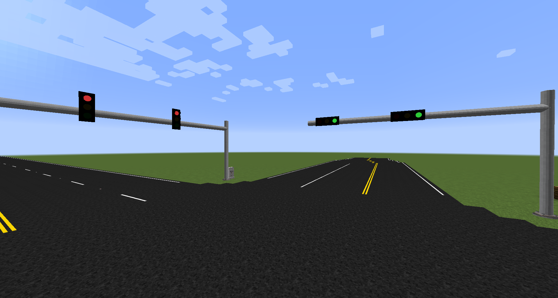 First Traffic Signals on Post