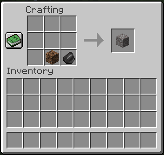 How to craft gravel