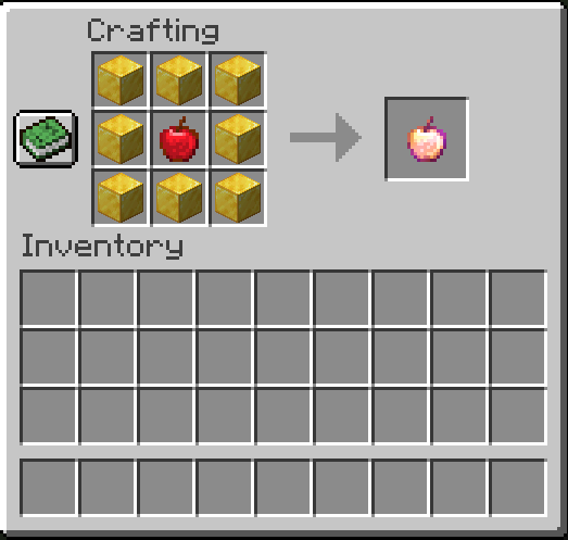 How to craft notch apple