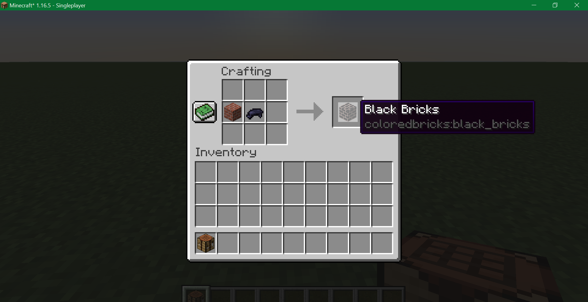 Block Recipe