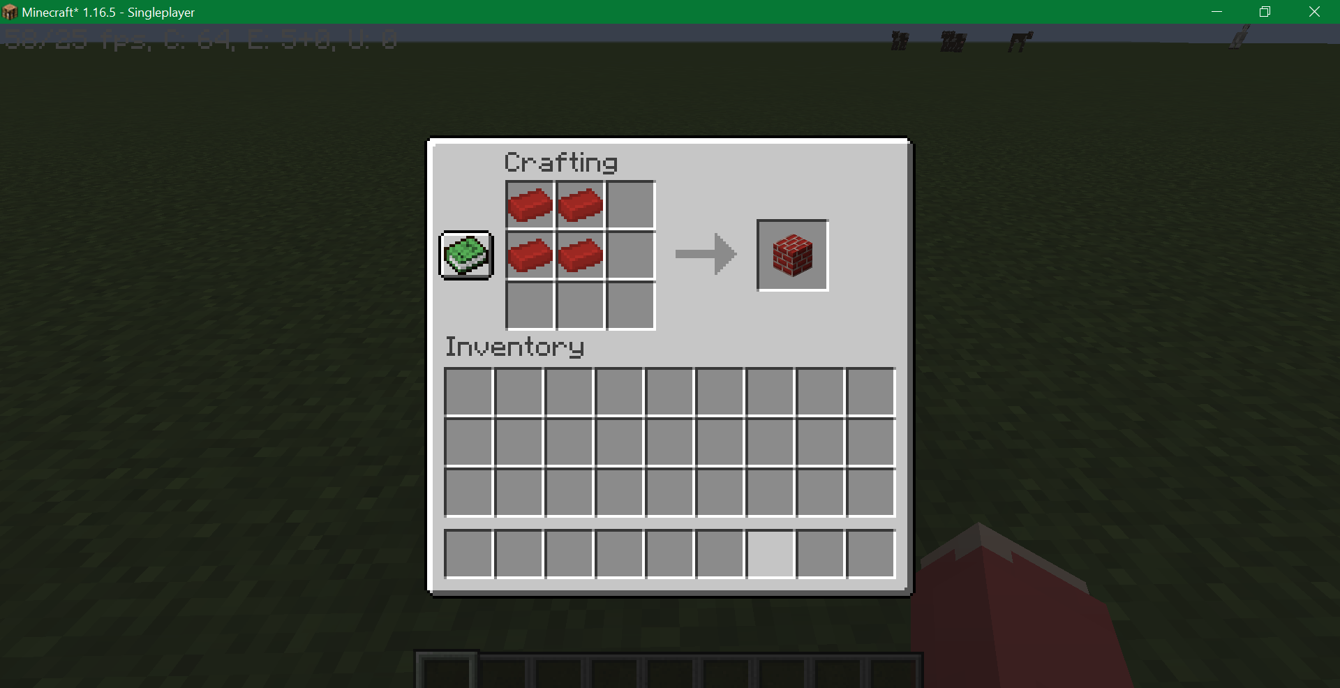 Block Item Recipe