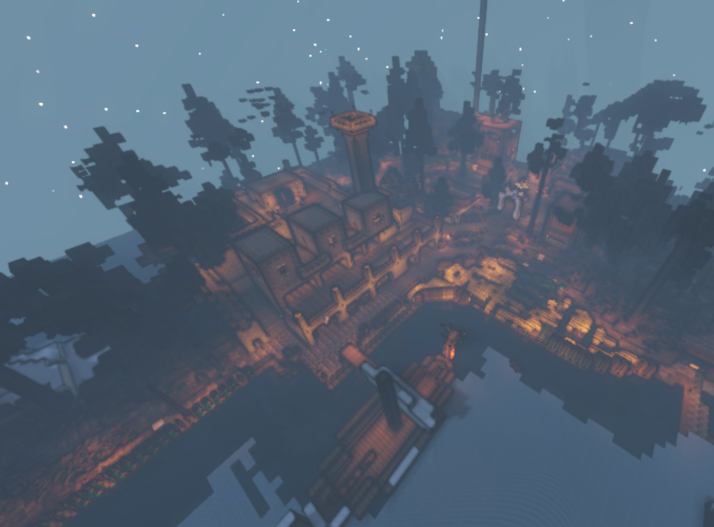 this is our first village we built.