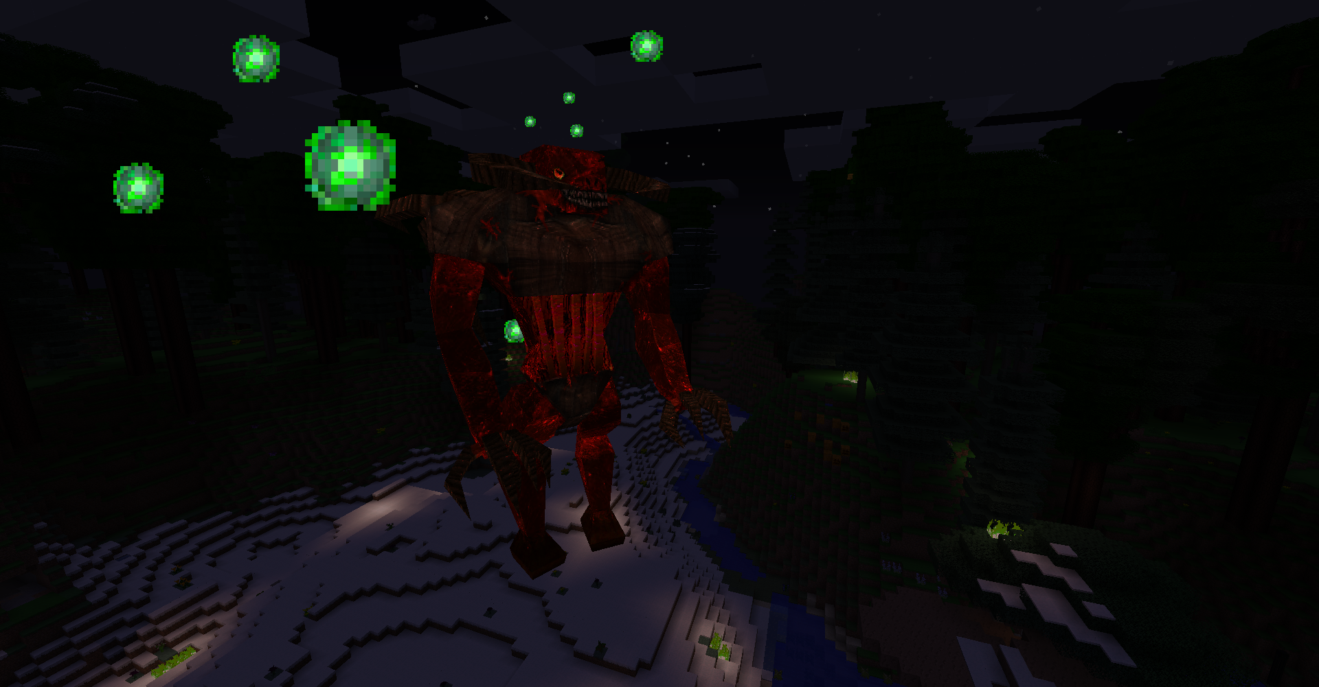 Crazy monsters and bosses