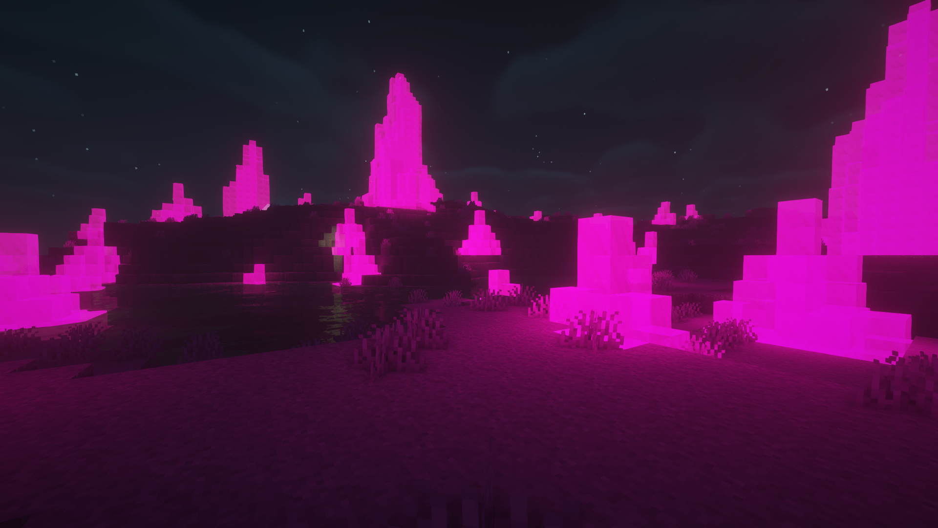 Crystal Lands(Night, BSL shaders)