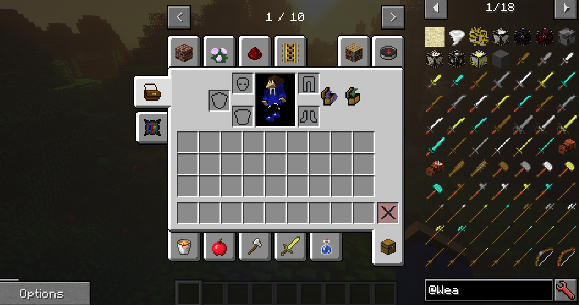 this image shows what's in this modpack