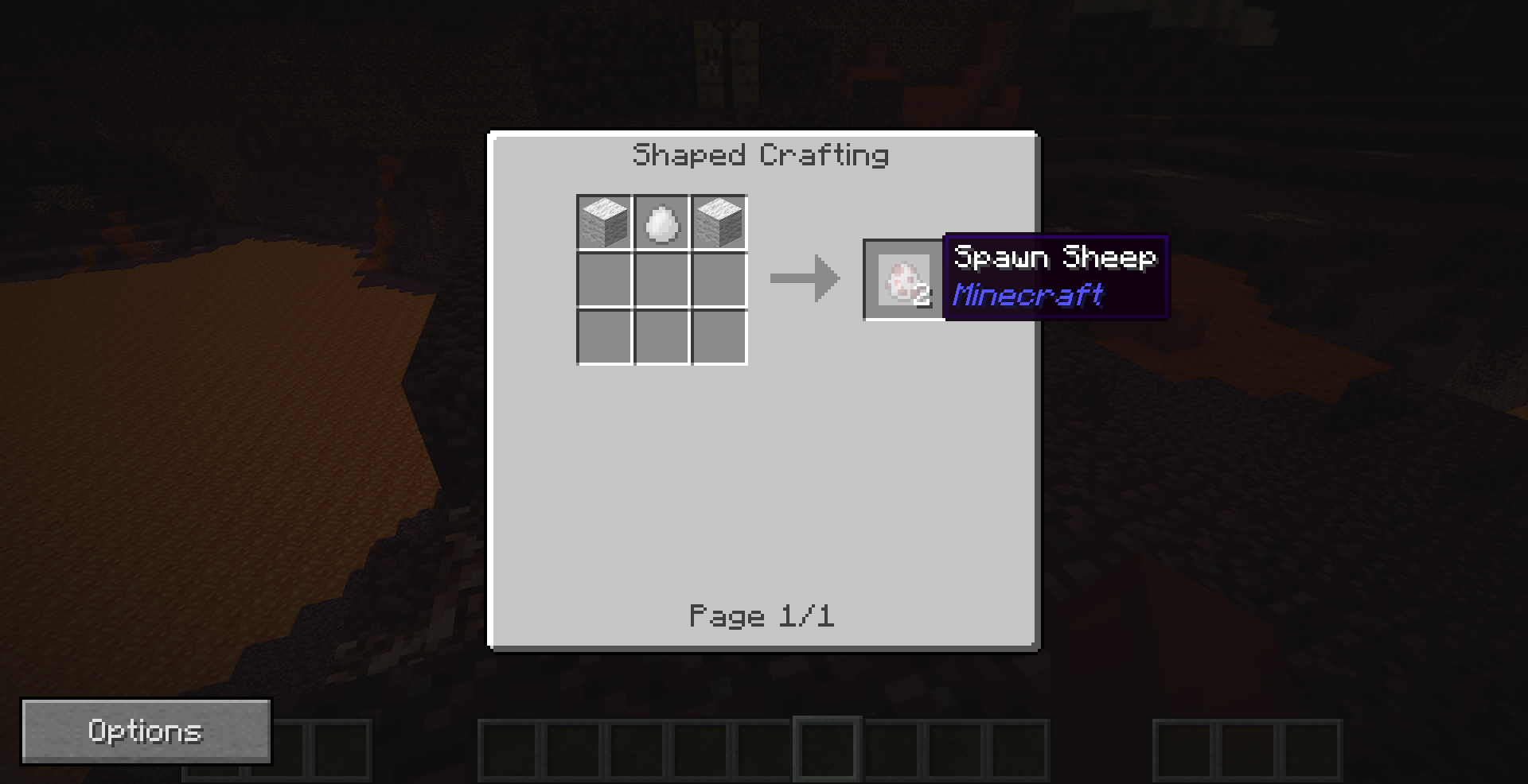spawn sheep for pinkies