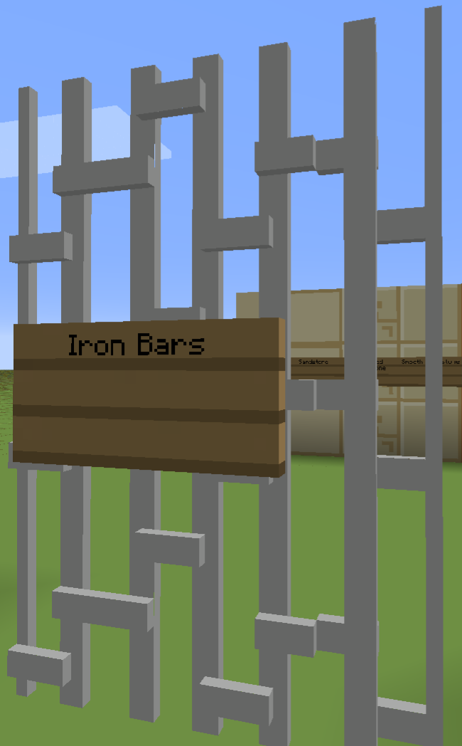 3d Irom bars