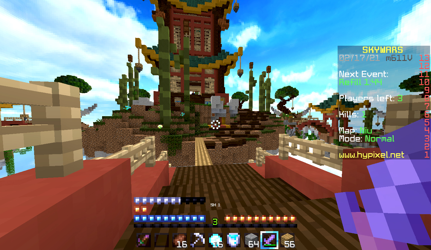 Skywars + HUD