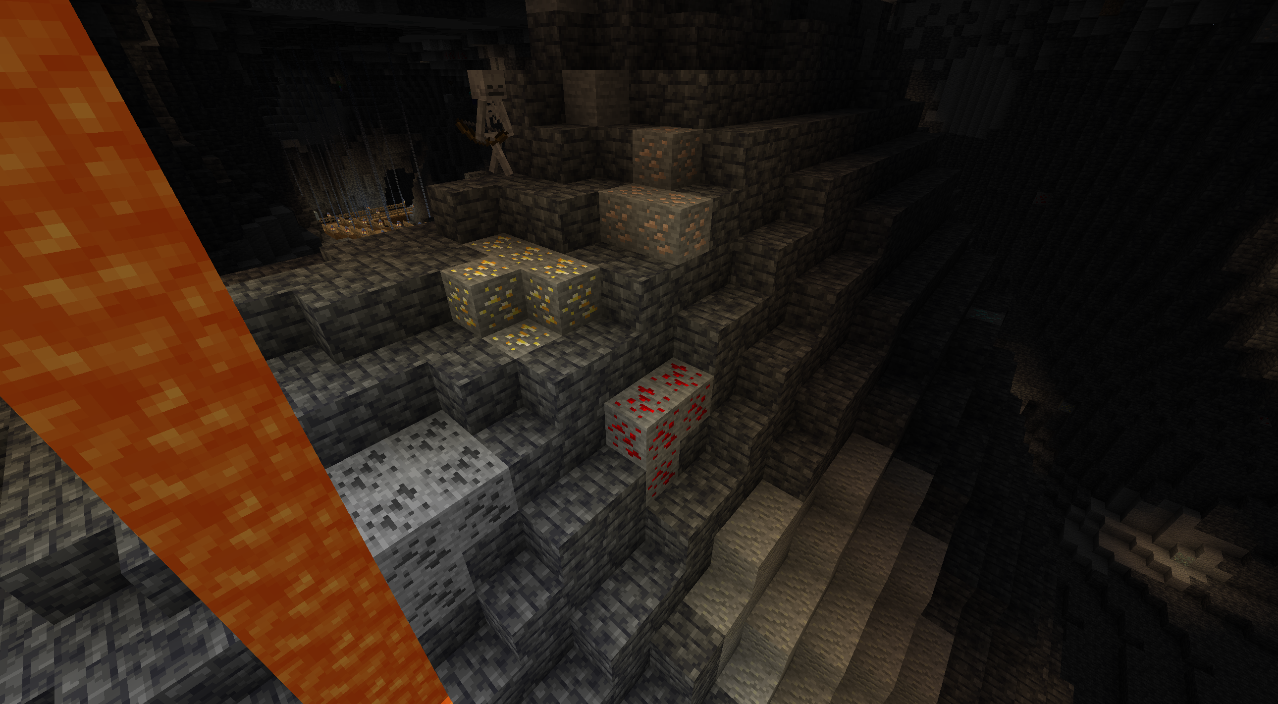 Classic ores in 1.17 cave