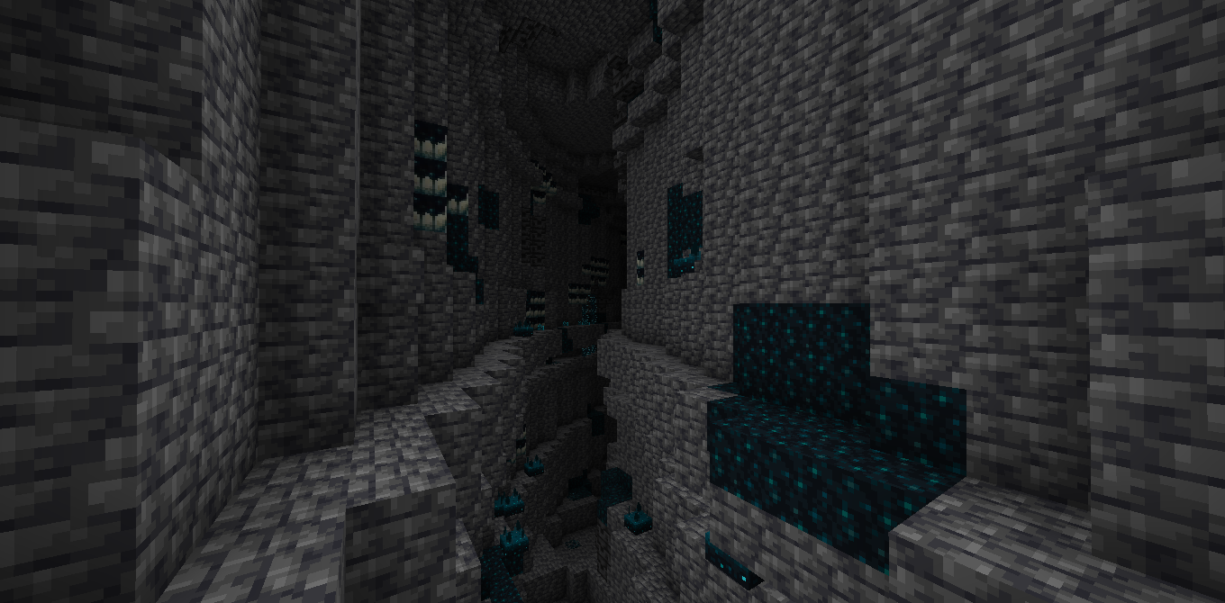 Ravine with Night Vision