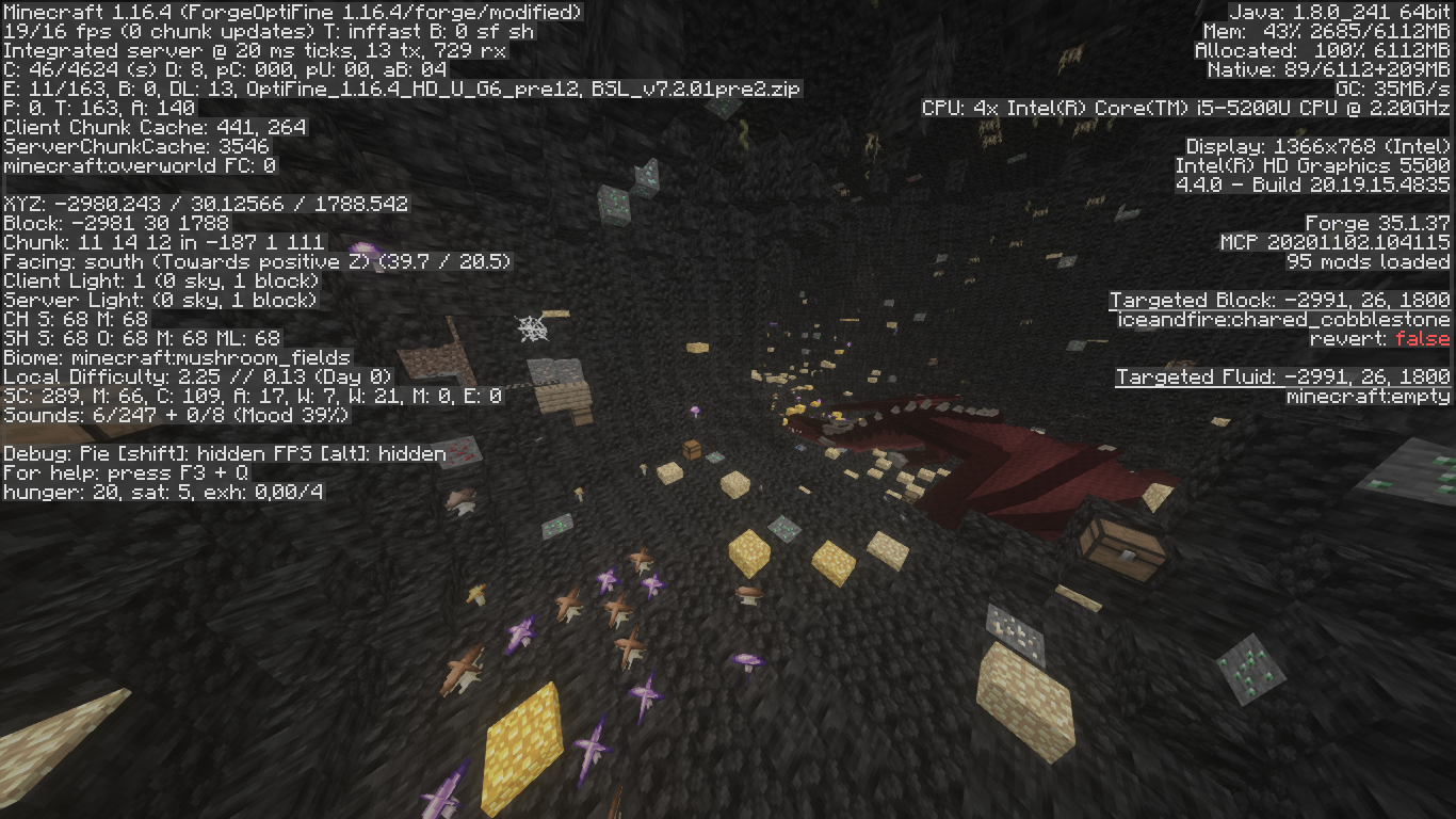 Look at the biome!! I told you.