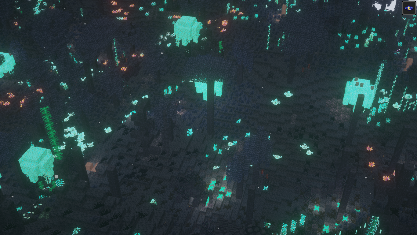 Lots of biomes, lots of ores and bosses and moreeee!