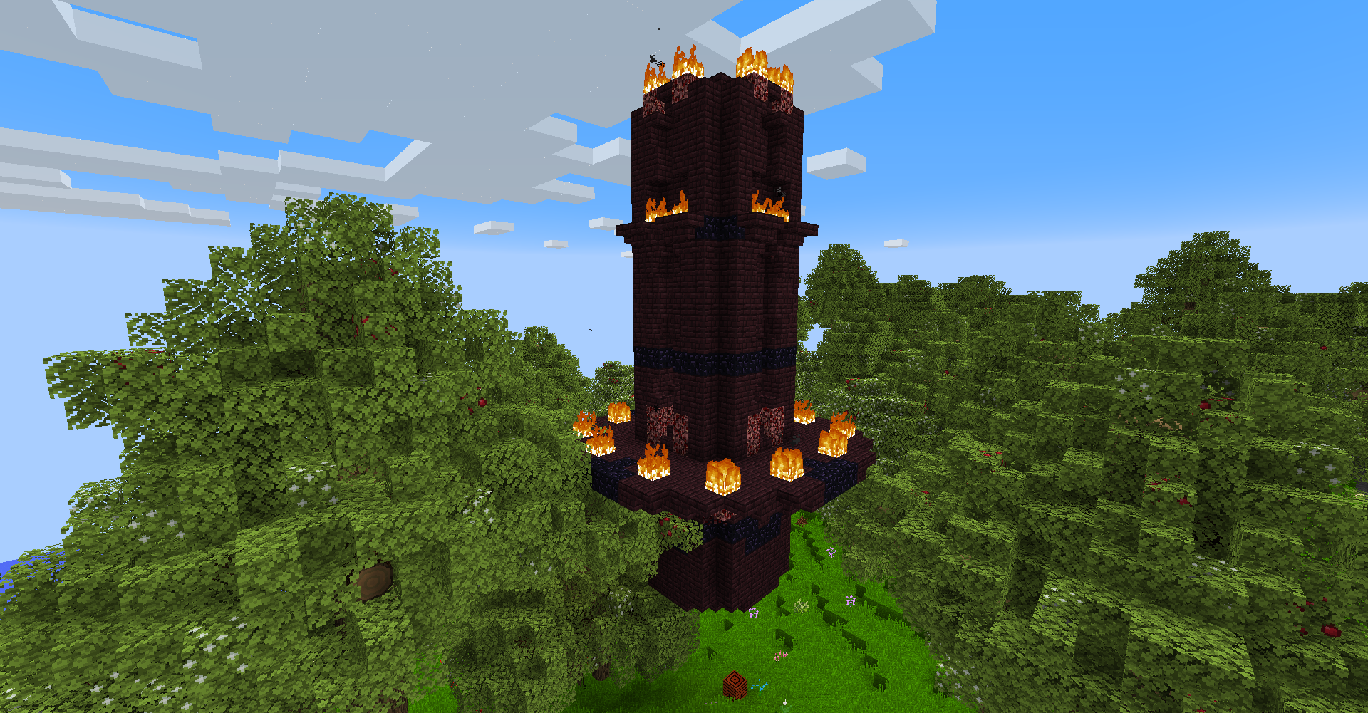 What in the hell is this? A hellish tower?