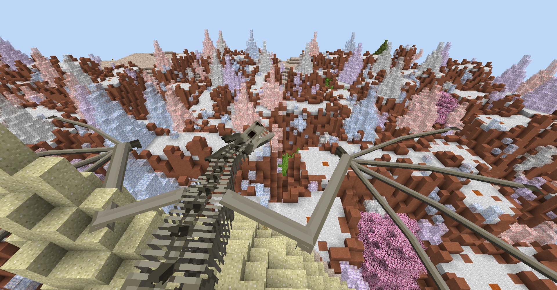 Watch how a dragon died in a undiscovered biome