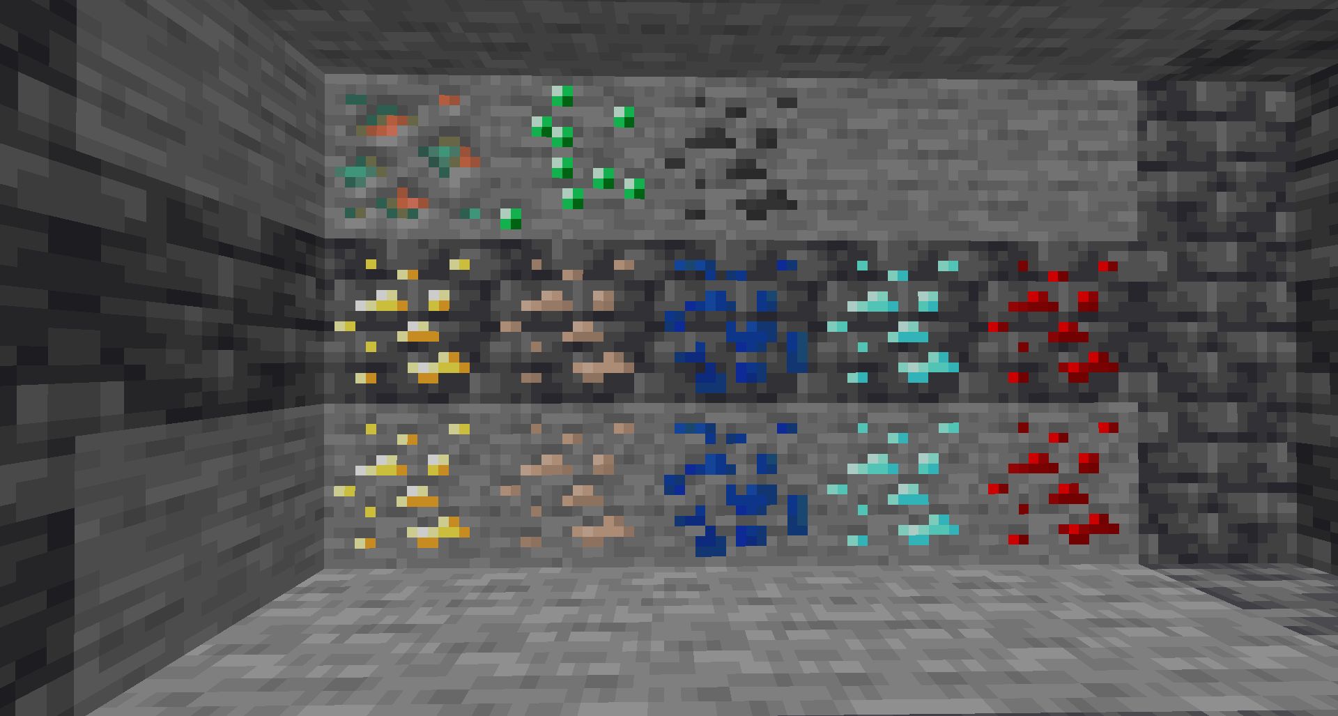 Classic Ores Showcase