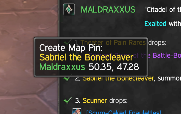 Tooltips and Map Pins