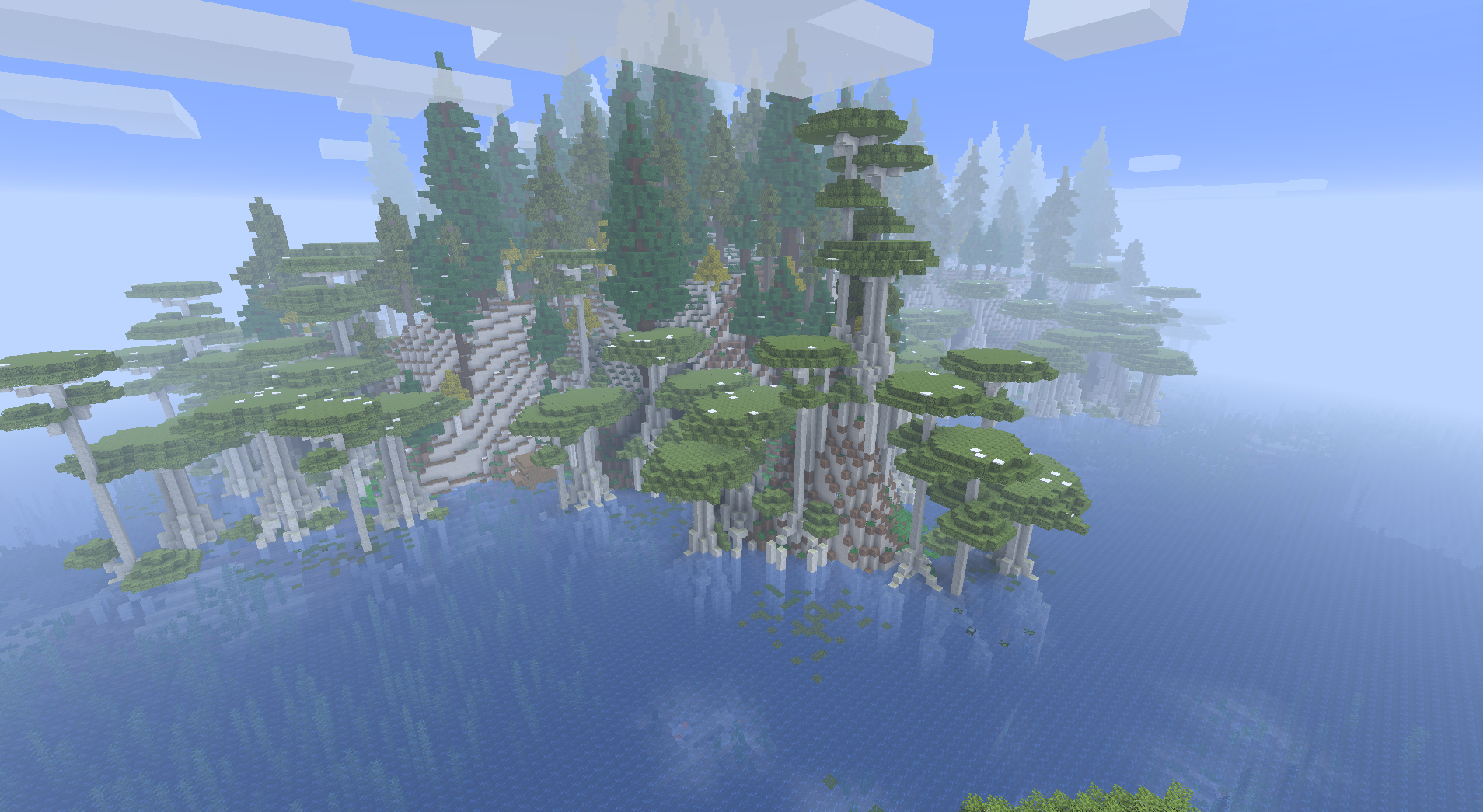 Unique and beautiful biomes make for scenic locales.