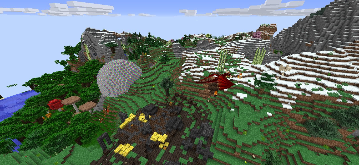 Biome mixed with adventure.