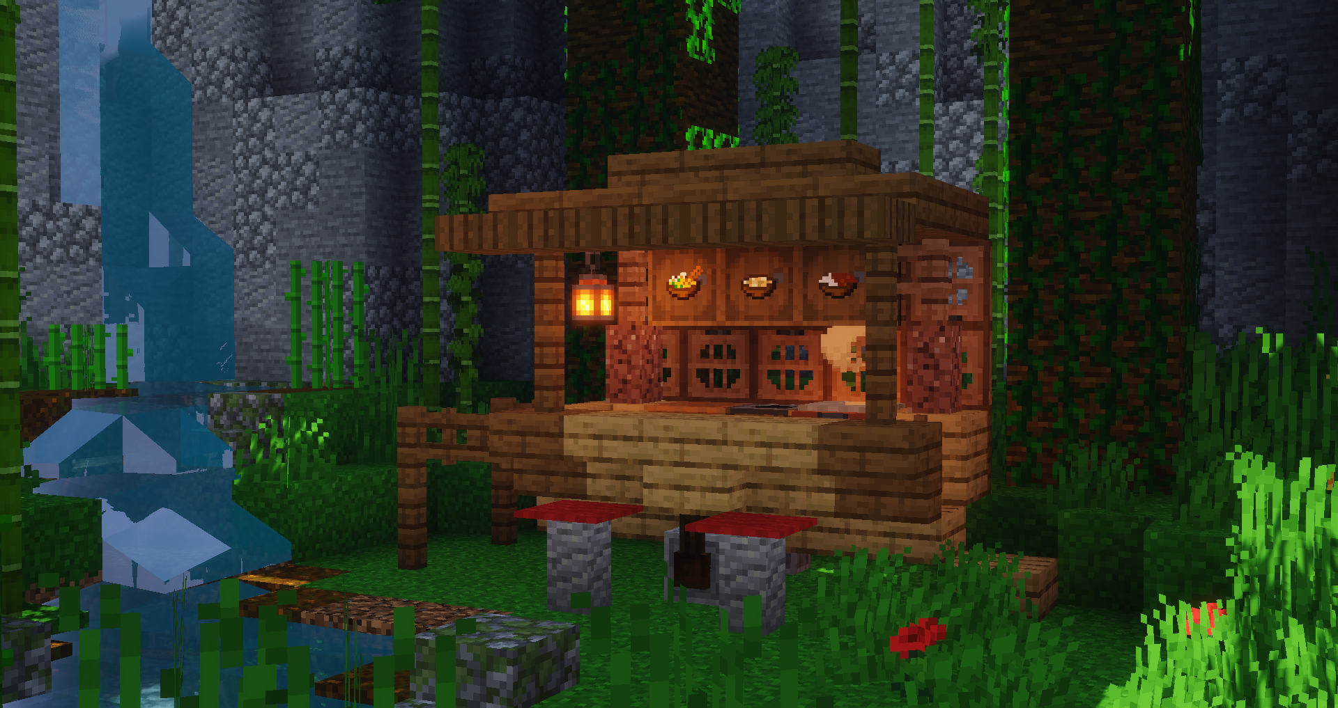 An example of a build you can make with the texture pack!