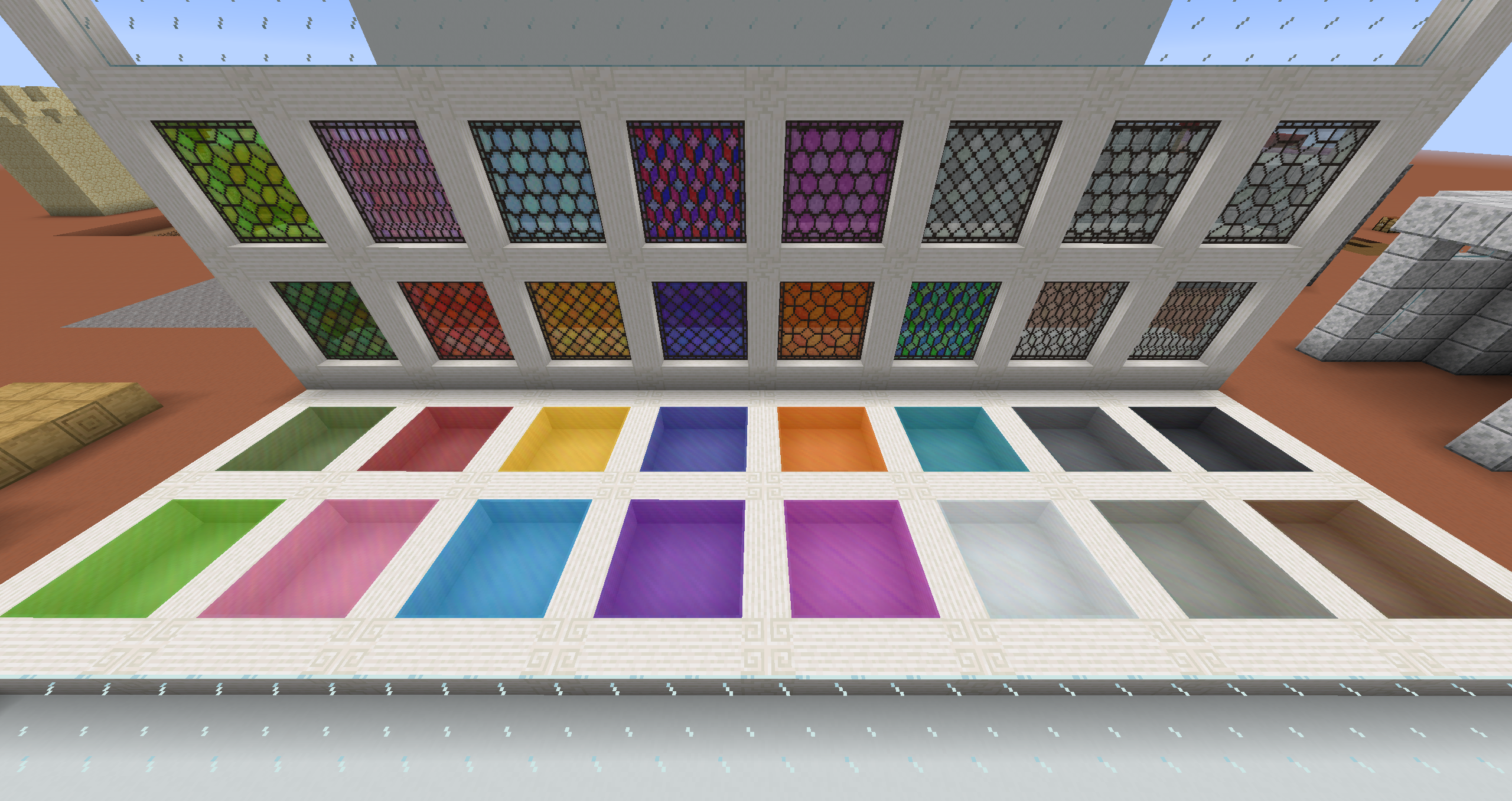 Better Stained Glass Resource Packs Minecraft Curseforge