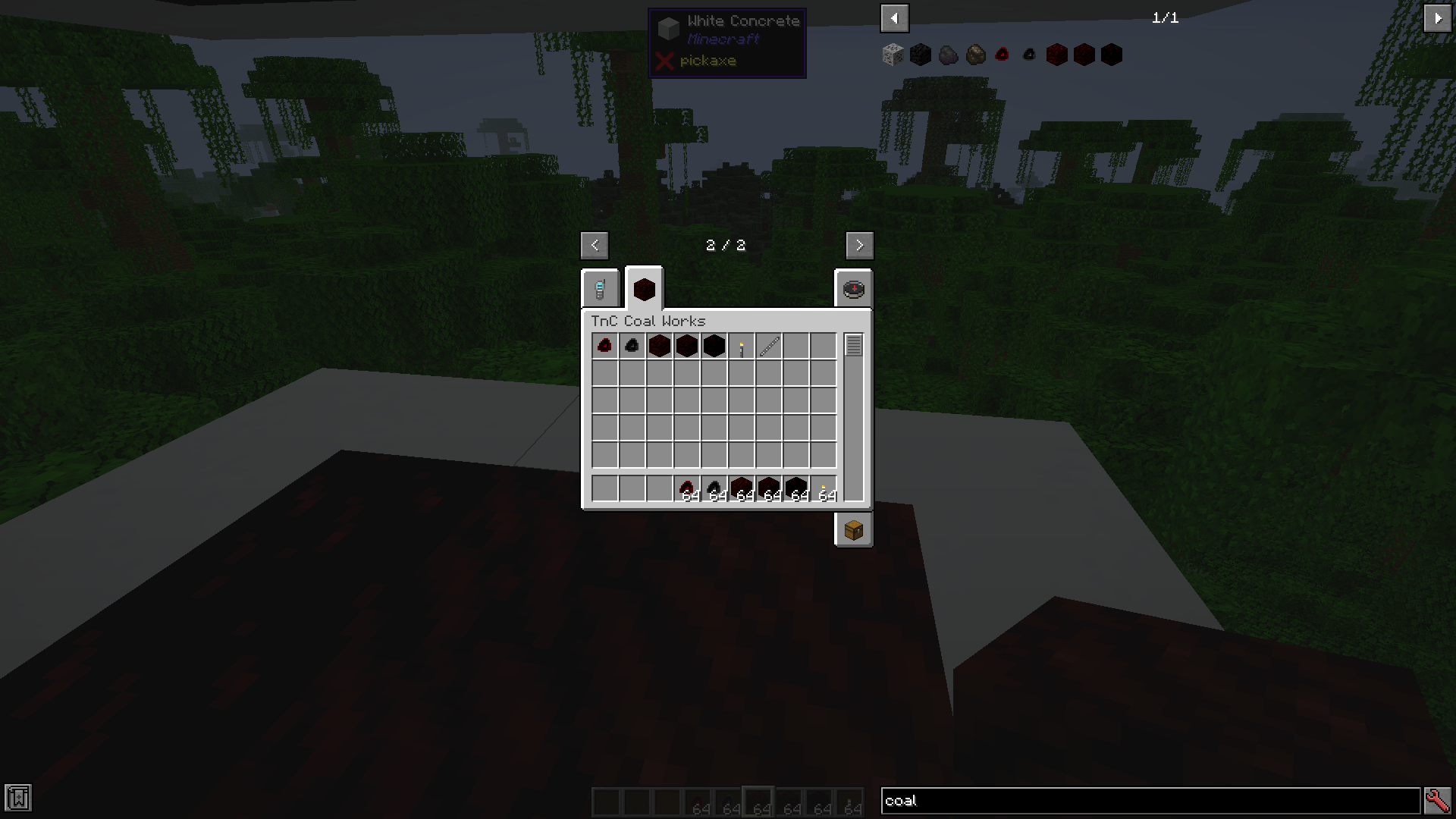The in game items