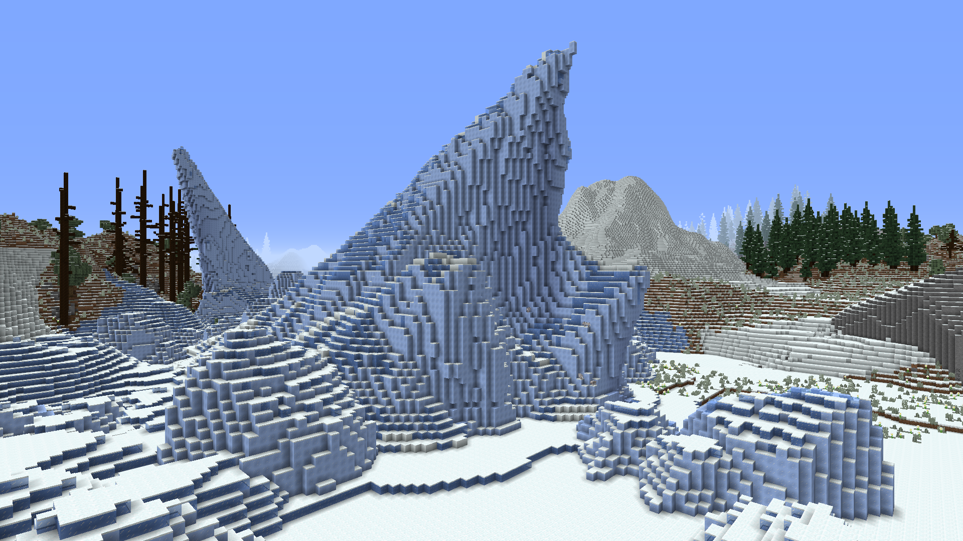 Giant Ice Spikes