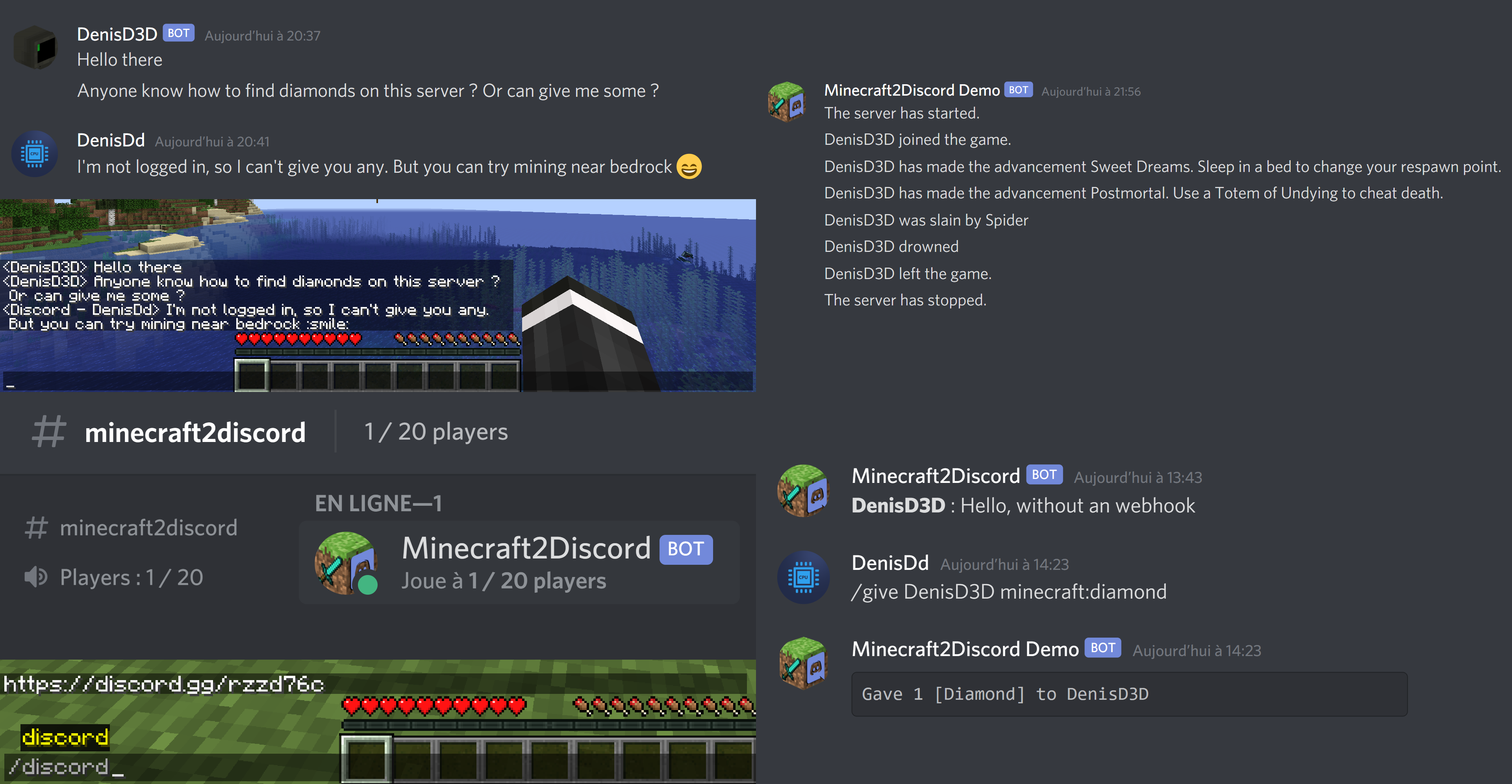 Mc2discord Mods Minecraft Curseforge