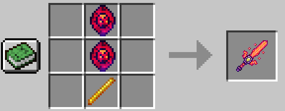 Fire Sword Crafting recipe