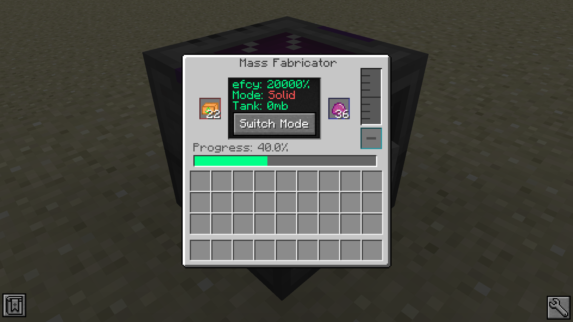 Mass Fabricator GUI