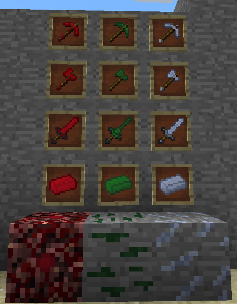 Ore and tools