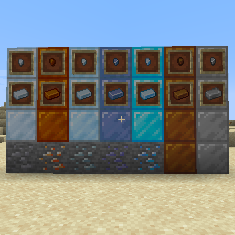 Ores and Ingots