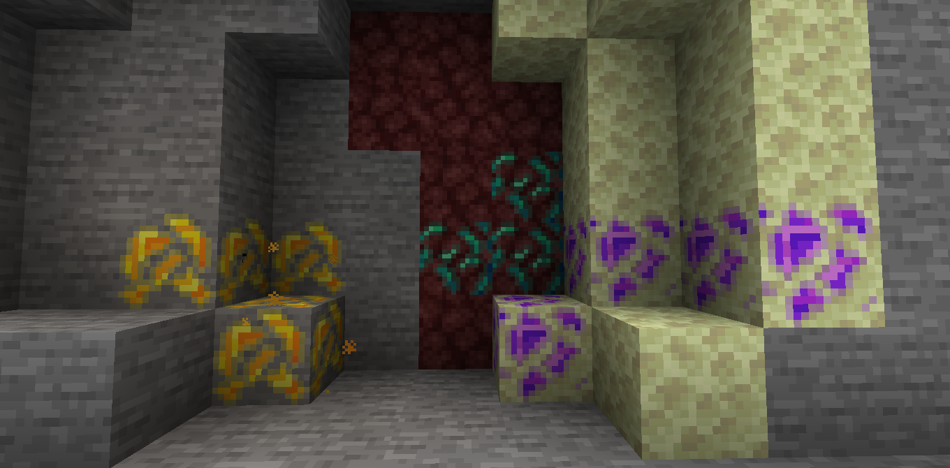 Allthemodium Ores