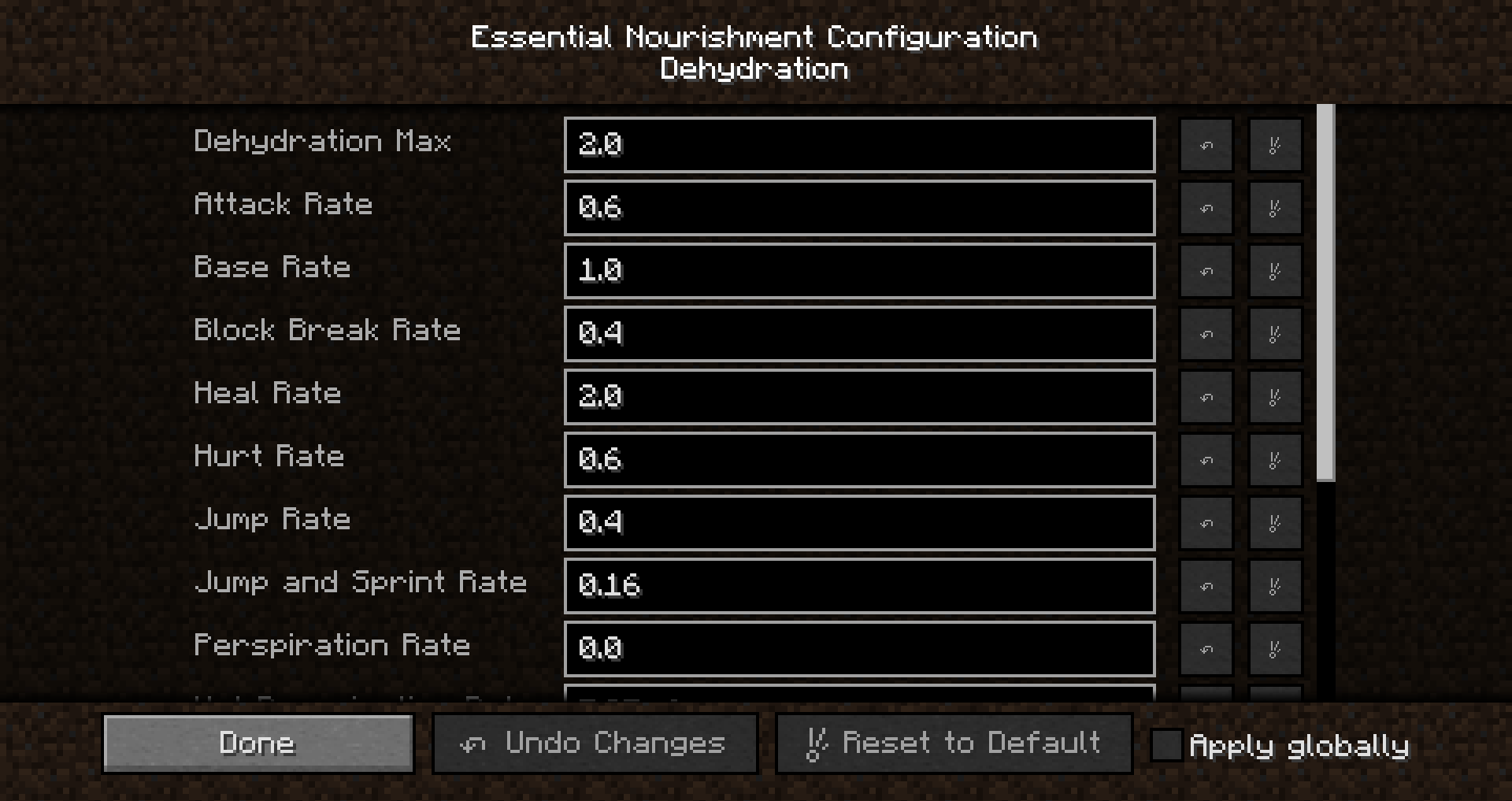 Essential Nourishment - Minecraft Mods - CurseForge