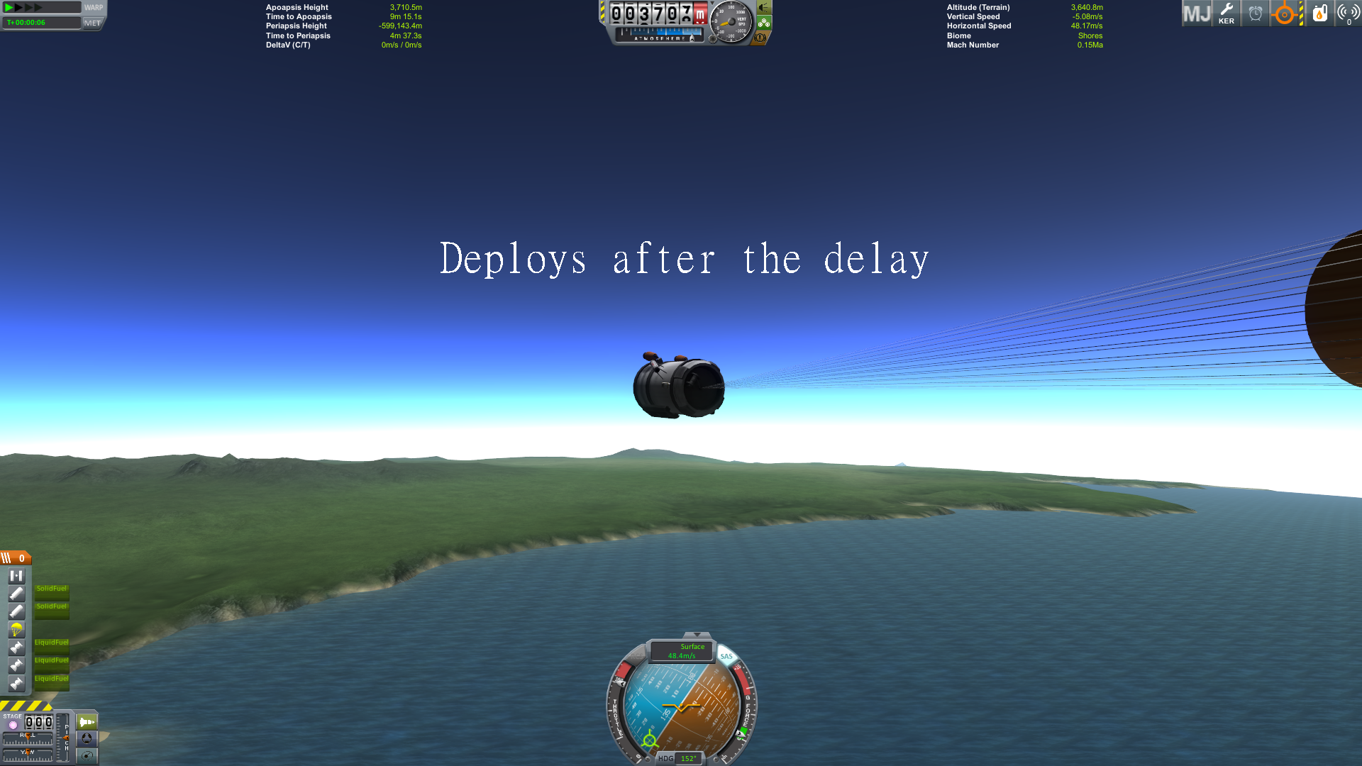 Deploys after the delay