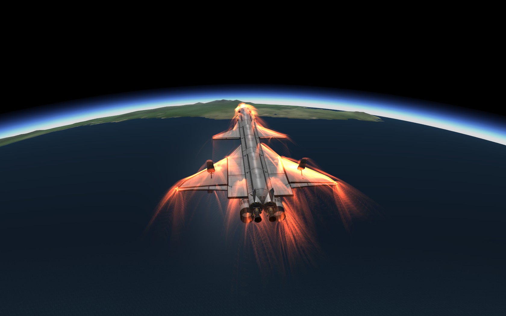 Re-entry 50 km