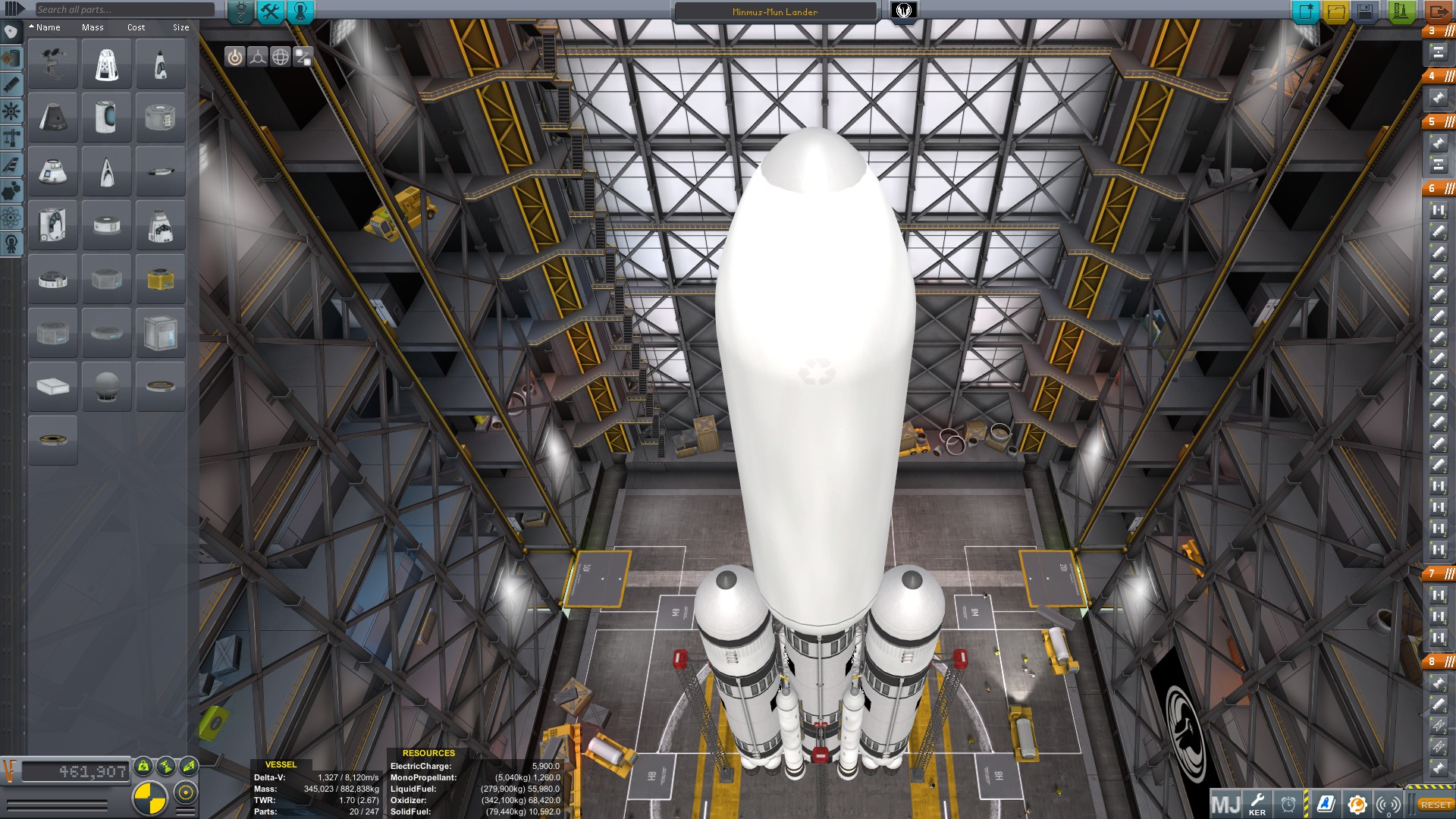 In VAB (With Fairing)