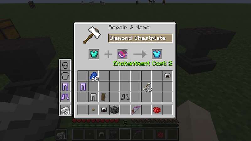 Example on anvil