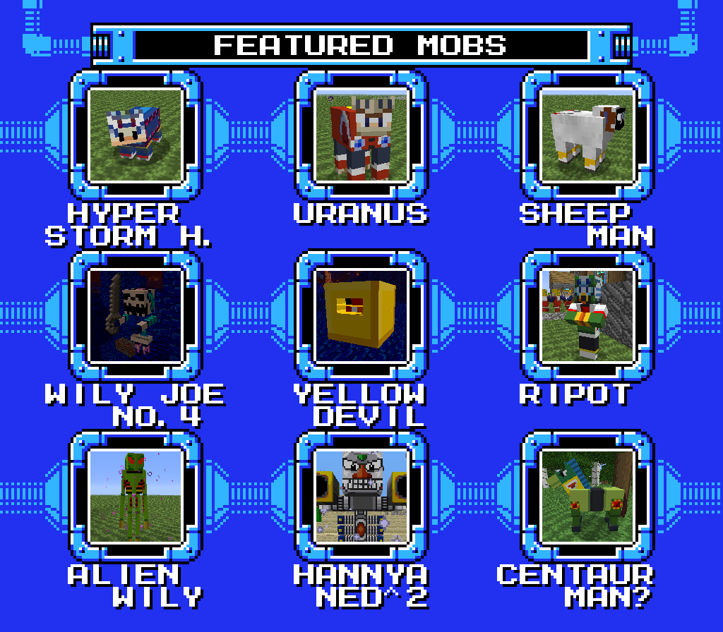 1.9.3 Mob Select Screen